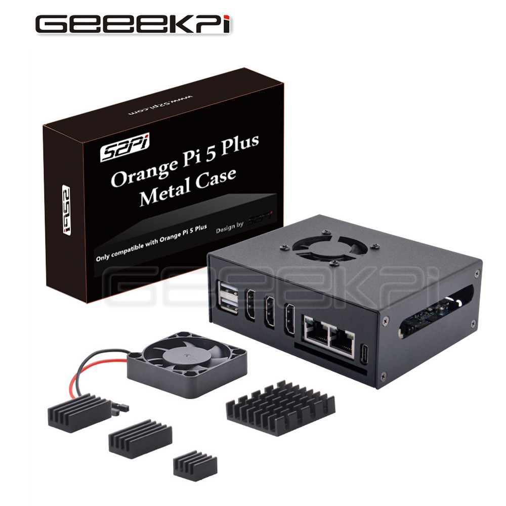 Orange Pi 5 Plus 32Gb - 방열판이 포함된 GeeekPi Orange Pi 5