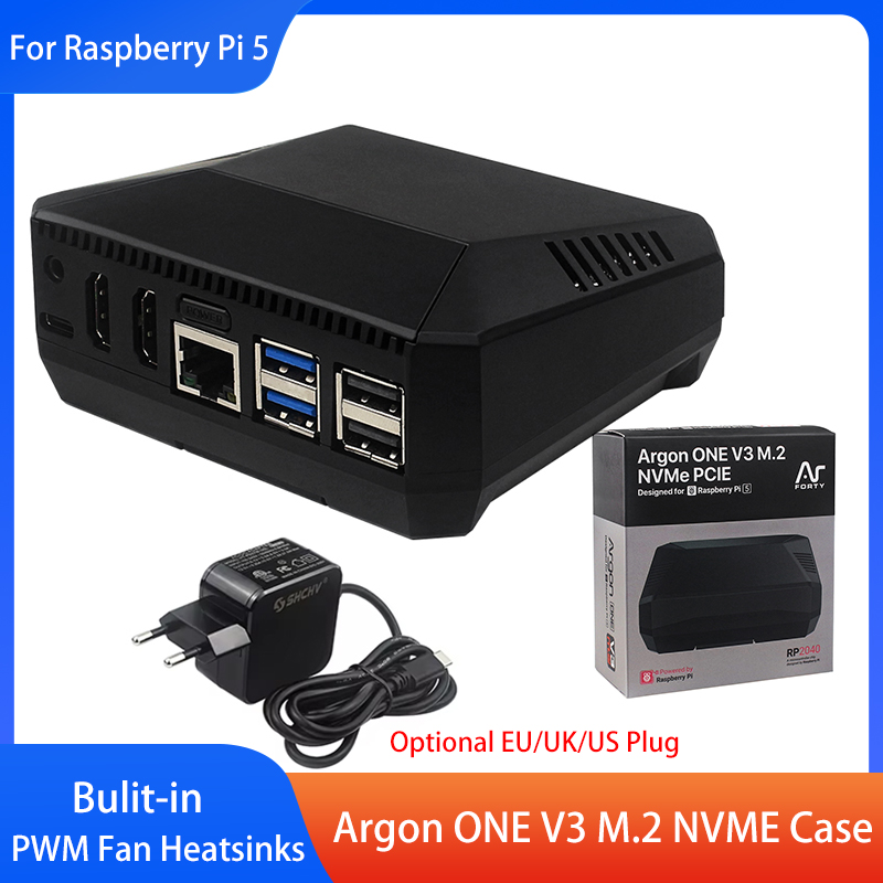 Argon ONE V3 M.2 NVME 케이스 알루미늄 - Turing Pi 2 리뷰 및 가격