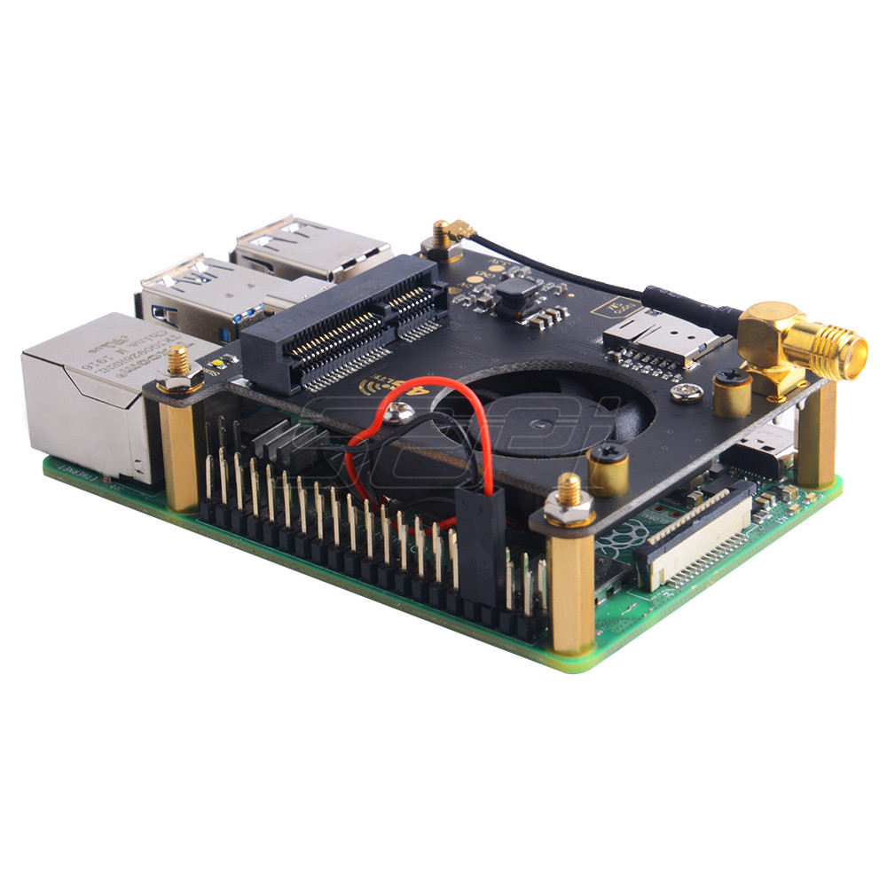 52Pi 라즈베리 파이 3G 4G 햇 USB C타입 인 - Deskpi Super6C 리뷰 및 가격